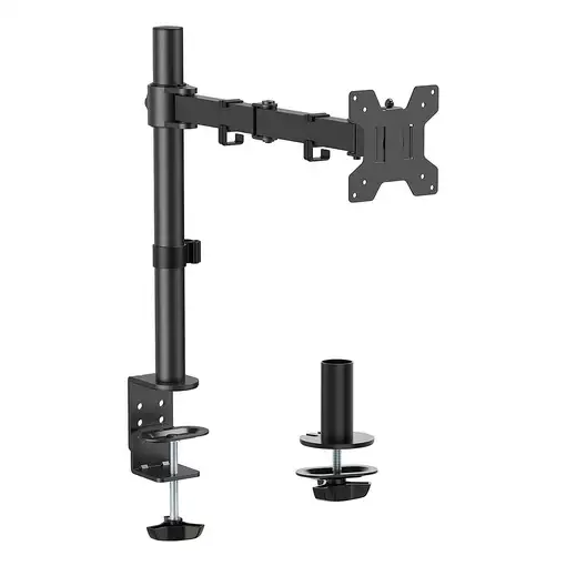 AISENS Soporte de mesa eco giratorio e inclinable para monitor/TV 10kg (3 Pivotes,