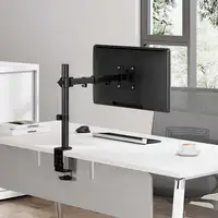 AISENS Soporte de mesa eco giratorio e inclinable para monitor/TV 10kg (3 Pivotes,