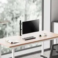 AISENS Soporte de mesa eco giratorio e inclinable para monitor/TV 10kg (3 Pivotes,