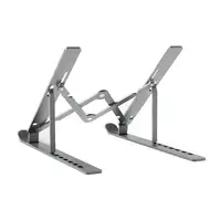 AISENS Soporte de Sobremesa Ajustable para Portatil / Tablet, Gris