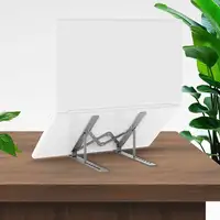 AISENS Soporte de Sobremesa Ajustable para Portatil / Tablet, Gris