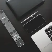 AISENS Soporte de Sobremesa Ajustable para Portatil / Tablet, Gris