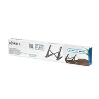 AISENS Soporte de Sobremesa Ajustable para Portatil / Tablet, Gris