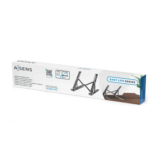 AISENS Soporte de Sobremesa Ajustable para Portatil / Tablet, Gris