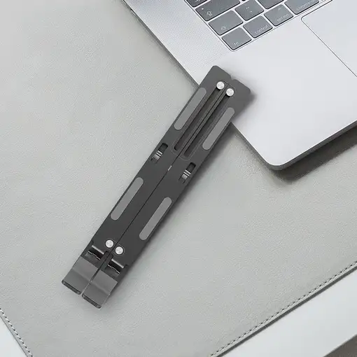 AISENS Soporte de Sobremesa Ajustable para Portatil / Tablet, Gris