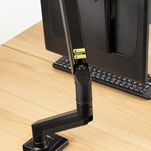 TooQ DB1334TNR-B soporte para monitor 86,4 cm (34'') Escritorio Negro