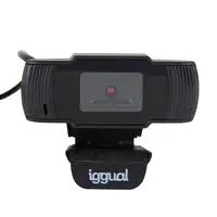 iggual IGG318980 cámara web 1280 x 720 Pixeles USB Negro
