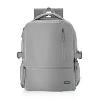 AISENS Mochila Deportiva Repelente Al Agua Para Portatil 15.6, Gris