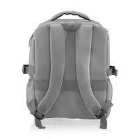 AISENS Mochila Deportiva Repelente Al Agua Para Portatil 15.6, Gris
