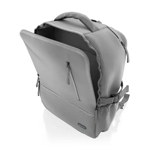 AISENS Mochila Deportiva Repelente Al Agua Para Portatil 15.6, Gris