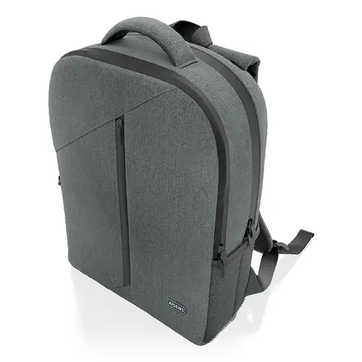 AISENS Mochila premium para portátil 15.6, Gris
