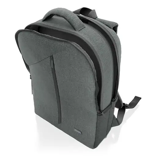 AISENS Mochila premium para portátil 15.6, Gris