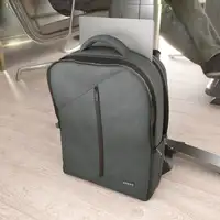 AISENS Mochila premium para portátil 15.6, Gris