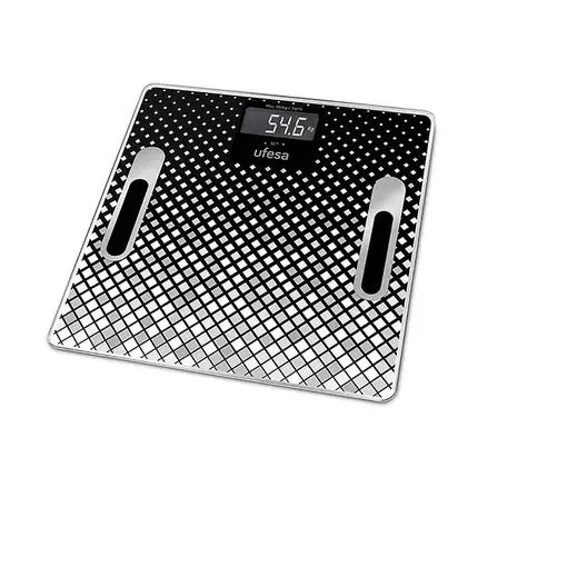 Ufesa BE1855 Plaza Negro, Blanco Báscula personal electrónica
