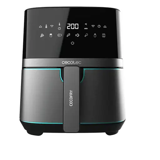Cecotec Cecofry Full InoxBlack 5500 Pro Sencillo 5,5 L Independiente 1700 W Freido