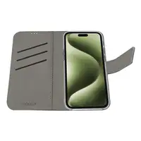 Celly WALLY1078 funda para teléfono móvil 15,5 cm (6.1'') Funda cartera Negro