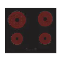Candy Idea CH64CCB/4U2 Negro Integrado 59 cm Cerámico 4 zona(s)