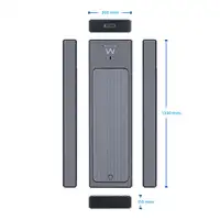 Ewent EW7022 caja para disco duro externo Caja externa para unidad de estado sólid