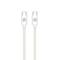 Celly USBCUSBCCOTTGN cable USB 1,5 m USB C Verde, Blanco