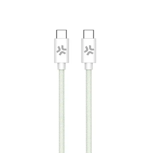 Celly USBCUSBCCOTTGN cable USB 1,5 m USB C Verde, Blanco
