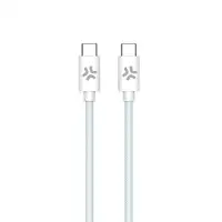 Celly USBCUSBCCOTTLB cable USB 1,5 m USB C Azul, Blanco