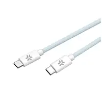Celly USBCUSBCCOTTLB cable USB 1,5 m USB C Azul, Blanco