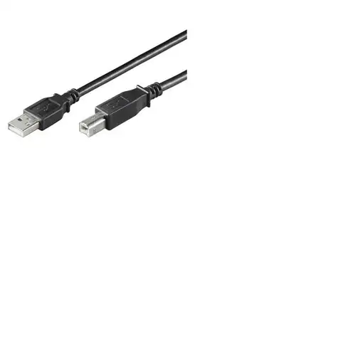 Ewent EC1004 cable USB USB 2.0 1,8 m USB B USB A Negro