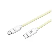 Celly USBCUSBCCOTTYL cable USB 1,5 m USB C Blanco, Amarillo