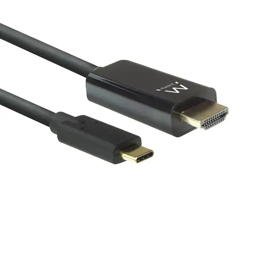 Ewent EW9824 adaptador de cable de vídeo 2 m USB Tipo C HDMI tipo A (Estándar) Neg