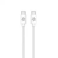 Celly USBCUSBCCOTTWH cable USB 1,5 m USB C Blanco