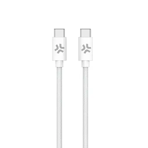 Celly USBCUSBCCOTTWH cable USB 1,5 m USB C Blanco