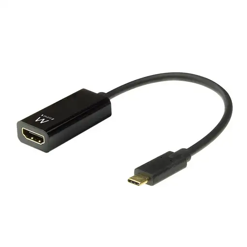 Ewent EW9823 adaptador de cable de vídeo 0,15 m USB Tipo C HDMI tipo A (Estándar)