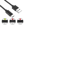 Ewent EC1033 cable USB USB 2.0 1 m USB A USB C Negro
