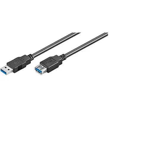 Ewent EC1007 cable USB USB 3.2 Gen 1 (3.1 Gen 1) 1 m USB A Negro