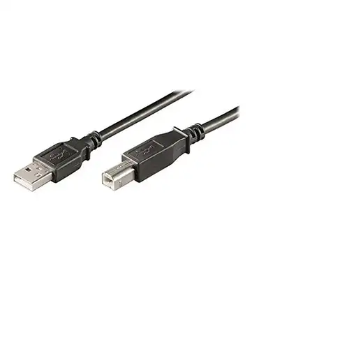 Ewent EC1006 cable USB USB 2.0 5 m USB A USB B Negro