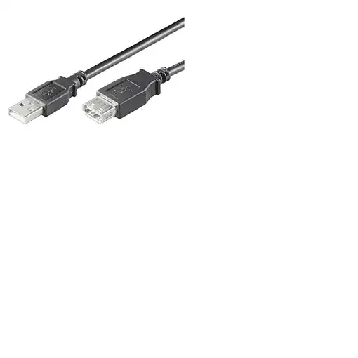 Ewent EC1012 cable USB USB 2.0 1,8 m USB A Negro