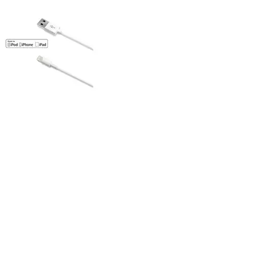 Celly USBLIGHT cable de conector Lightning Blanco
