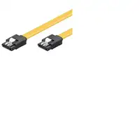Ewent EC1511 cable de SATA 0,5 m SATA 7-pin Negro, Amarillo