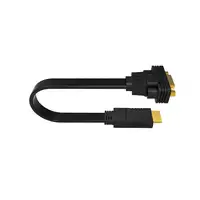 Ewent EW9869 adaptador de cable de vídeo 0,15 m HDMI tipo A (Estándar) VGA (D-Sub)
