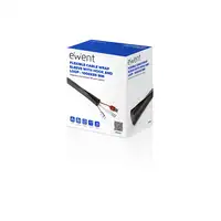 Ewent EW1557 organizador de cables Universal Pasacables Negro 1 pieza(s)