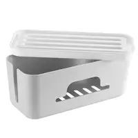 Ewent EW1569 organizador de cables Universal Caja de cables Blanco 1 pieza(s)