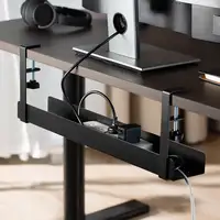 Ewent EW1548 organizador de cables Escritorio Bandeja de cables Negro 1 pieza(s)