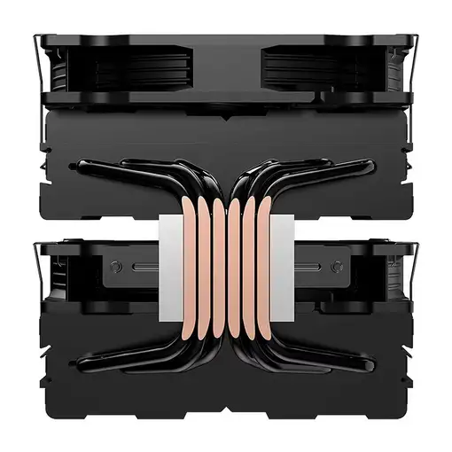 Hiditec C40 PRO Procesador Refrigerador de aire 14 cm Negro 1 pieza(s)