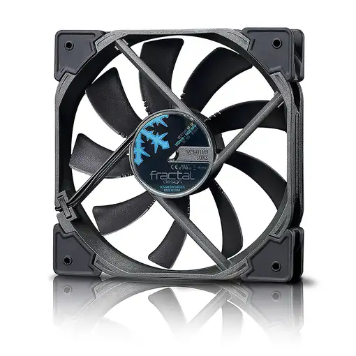 Fractal Design Venturi HP-12 PWM Carcasa del ordenador Ventilador 12 cm Negro, Gri