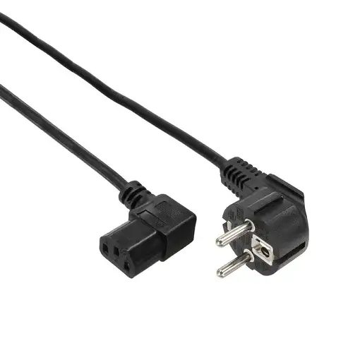 Ewent EC1910 cable de transmisión Negro 1,8 m C13 acoplador Enchufe tipo F