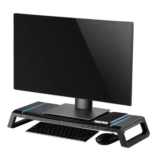 Ewent EW1268 soporte para monitor Escritorio Negro