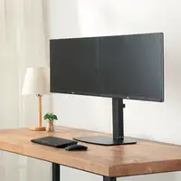 Ewent EW1538 soporte para monitor 68,6 cm (27'') Escritorio Negro