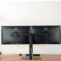 Ewent EW1538 soporte para monitor 68,6 cm (27'') Escritorio Negro