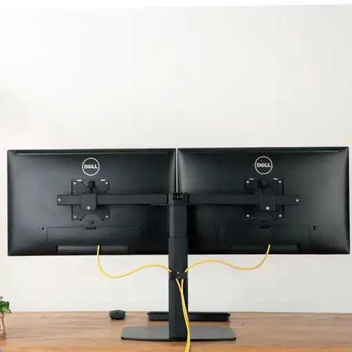 Ewent EW1538 soporte para monitor 68,6 cm (27'') Escritorio Negro