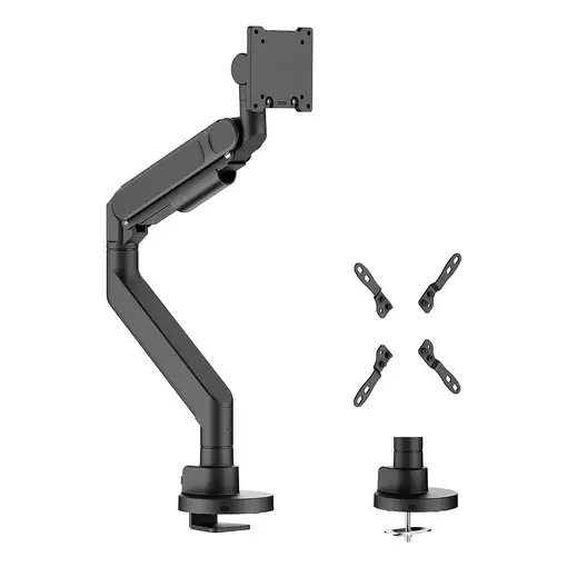 AISENS Soporte de mesa pro contrapeso giratorio e inclinable para monitor/TV 27kg